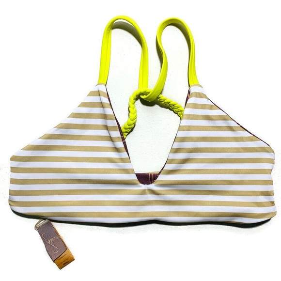 Seea Capitola Reversible Swim Bikini Top Size Small - Picture 8 of 15